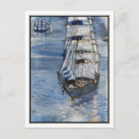William Heath Robinson - Vintage Ship Art