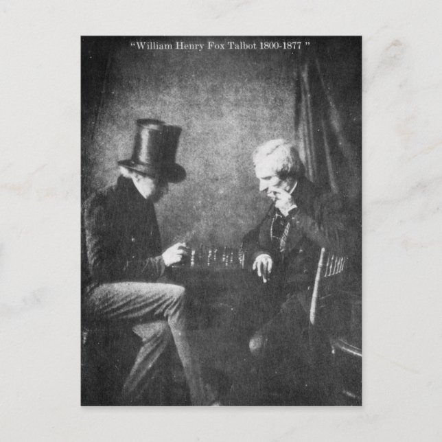 Carte Postale William Henry Fox Talbot (Devant)