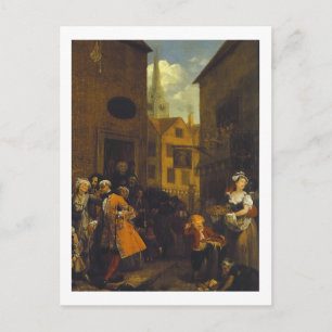 Carte Postale William Hogarth, midi, peinture anglaise