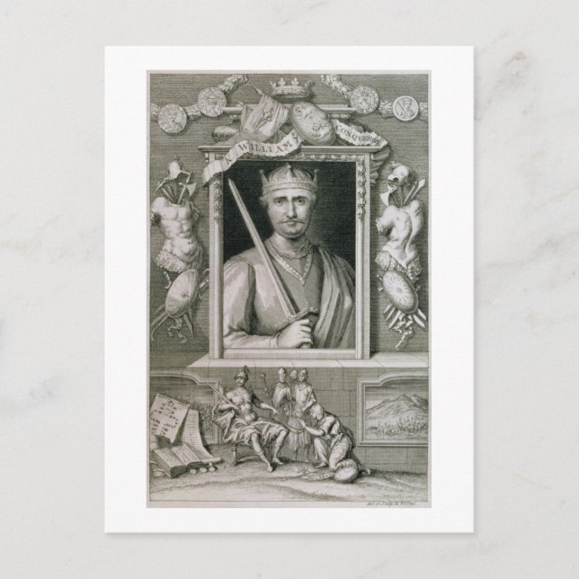 Carte Postale William I the Conqueror (1027-1087) Roi d'Angleter (Devant)