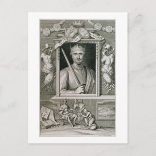 Carte Postale William I the Conqueror (1027-1087) Roi d'Angleter