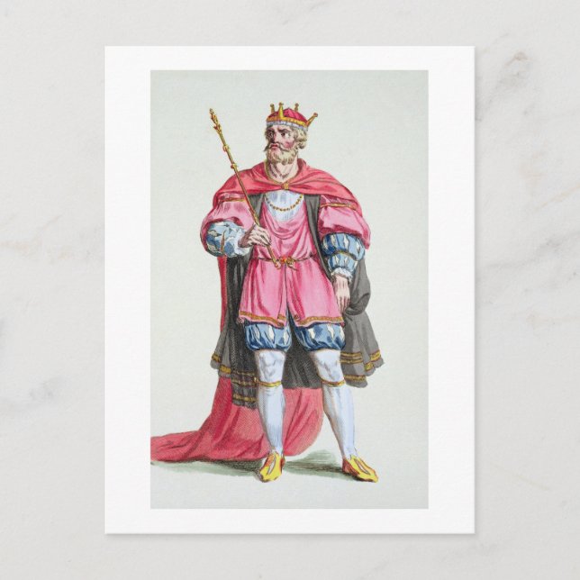 Carte Postale William le Conquérant (1027-87), de Receuil des (Devant)