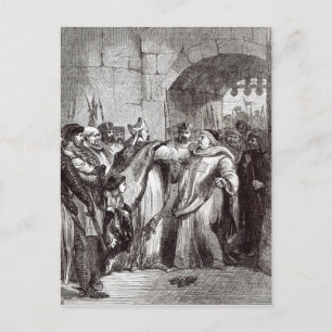 Carte Postale William Longchamp et Hugh de Pudsey