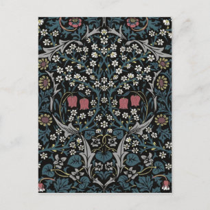 Carte Postale William Morris Blackthorn Floral Art Nouveau