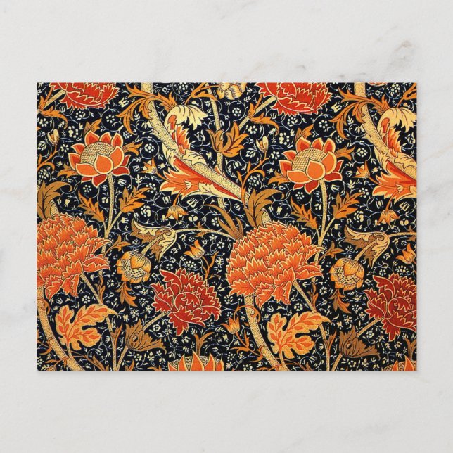 Carte Postale William Morris design, Cray (Devant)