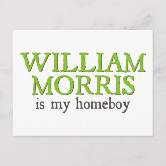 Carte Postale William Morris est mon Homeboy