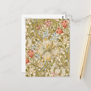 Carte Postale William Morris Lily Art Nouveau