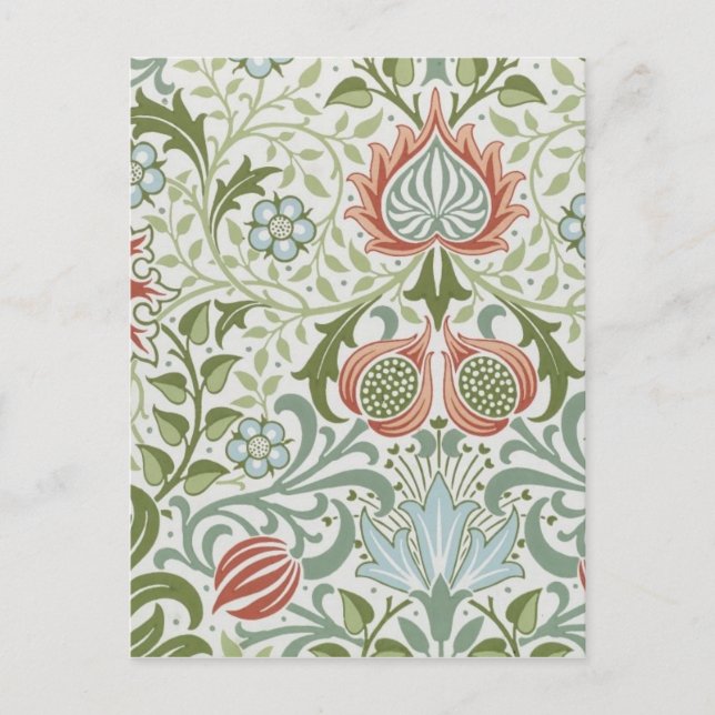 Carte Postale William Morris Motif d'art décoratif (Devant)