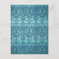 William Morris Motif de lapin Brother en bleu