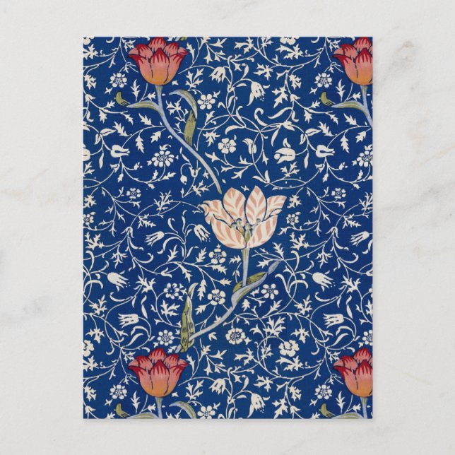 Carte Postale William Morris Motif Medway (Devant)