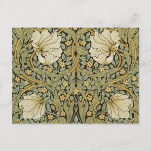 Carte Postale William Morris Pimpernel Vintage Pré-Raphaelite