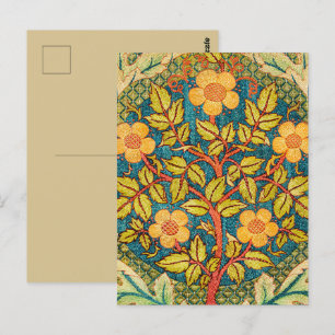 Carte Postale William Morris Rose Wreath : Arts et Métiers class