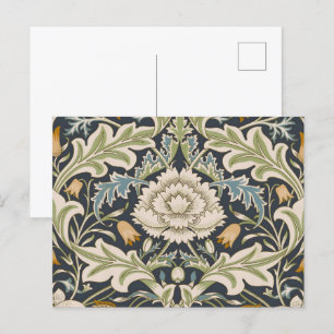 Carte Postale William Morris Severn Motif floral classique