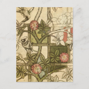 Carte Postale William Morris - Trellis