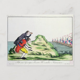 Carte Postale William Pitt Observateur de l'escadron français