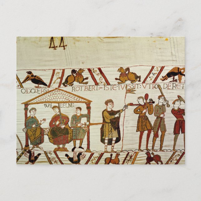 Carte Postale William, Robert de Mortain et Mgr Odo (Devant)