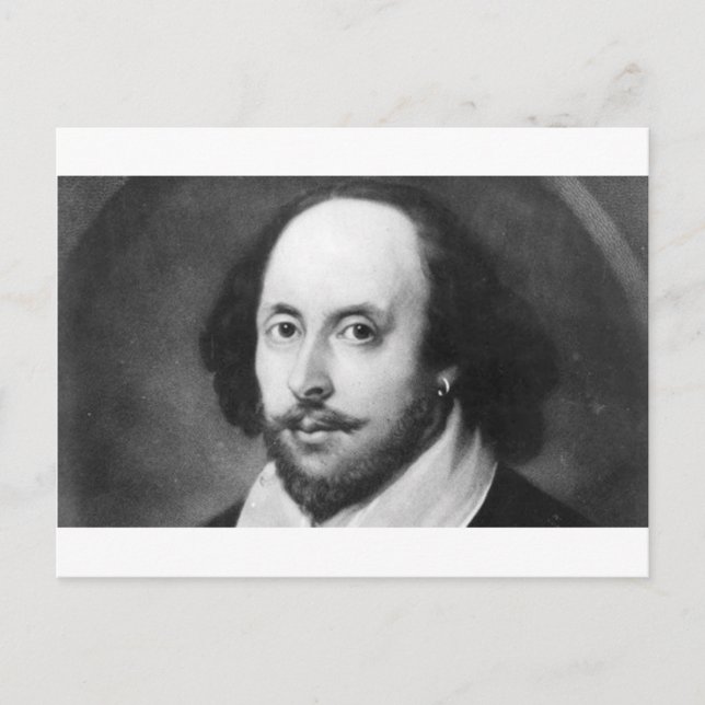 Carte Postale William Shakespeare (Devant)