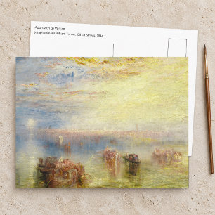 Carte Postale William Turner - Approche de Venise