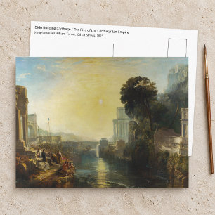Carte Postale William Turner - Didon construisant Carthage