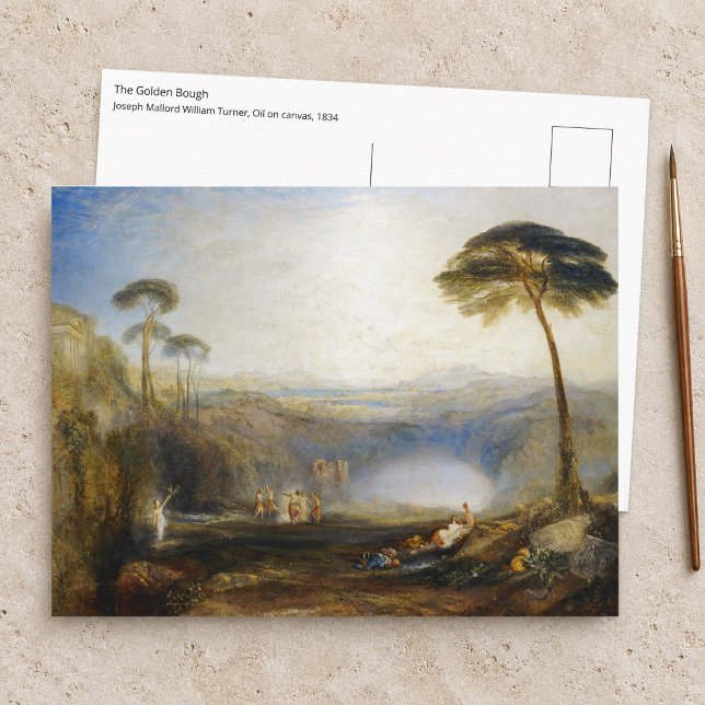 Carte Postale William Turner - Le Rameau d'Or (Créateur téléchargé)