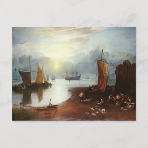 Carte Postale William Turner - Sun Rising à travers Vagour