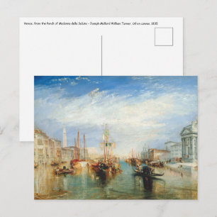 Carte Postale William Turner - Venice Porch Madonna della Salute