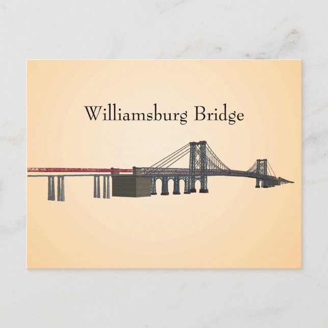 Carte postale : Williamsburg Bridge (Devant)