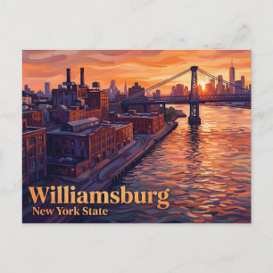 Carte Postale Williamsburg New York State