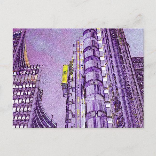 Carte Postale Willis Group et Lloyd's de Londres (Devant)