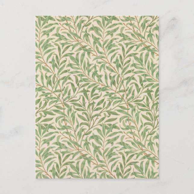 Carte postale Willow Bough (par William Morris) (Devant)