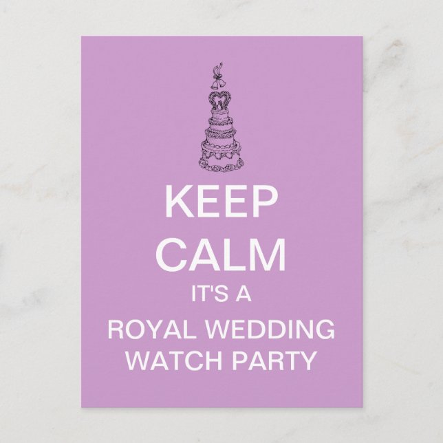 Carte Postale Wills and Kate Royal Wedding Postcard (Devant)