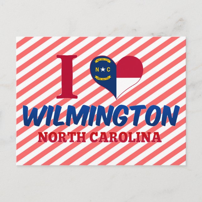 Carte Postale Wilmington, Caroline du Nord (Devant)