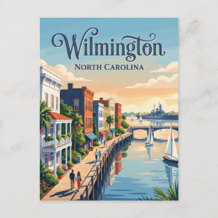 Carte Postale Wilmington, Caroline du Nord