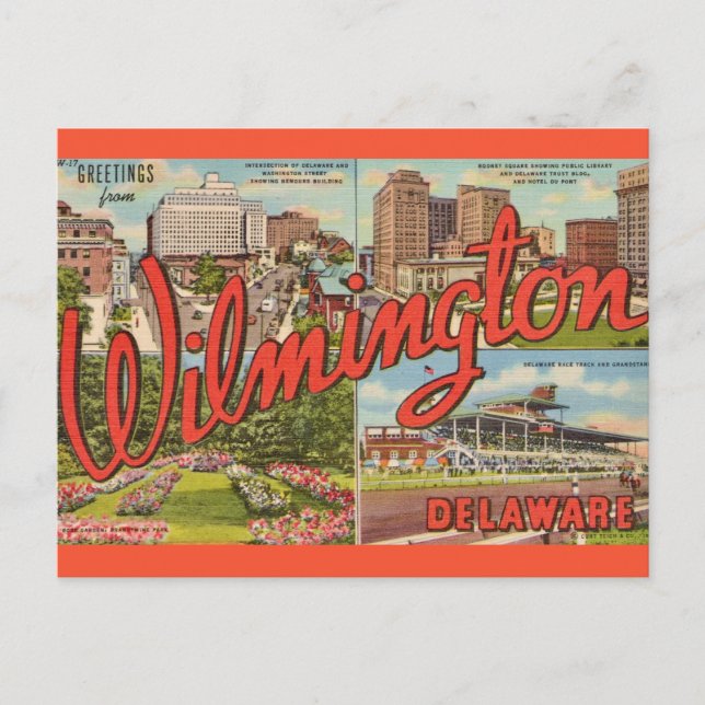 Carte Postale Wilmington Delaware  (Devant)