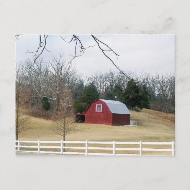 Carte Postale Wilson Barn, Burna Ky (Devant)