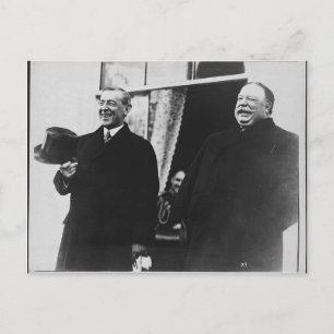 Carte Postale Wilson et Taft