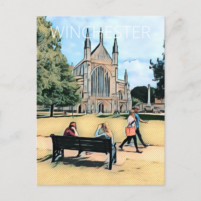 Carte Postale Winchester (Devant)
