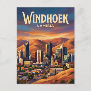 Carte Postale Windhoek Avenue de l'Indépendance Namibie