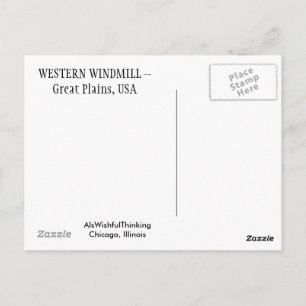 Carte Postale Windmill