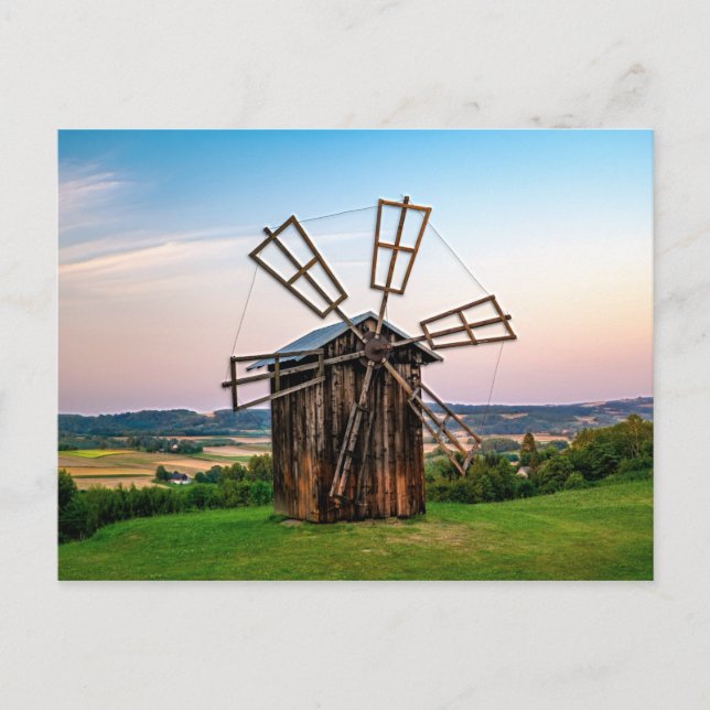 Carte Postale Windmill Outhouse (Devant)