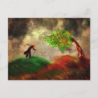 Carte Postale Windy Day