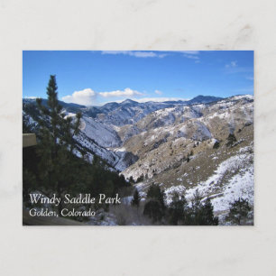Carte Postale Windy Saddle Park, Golden, Colorado