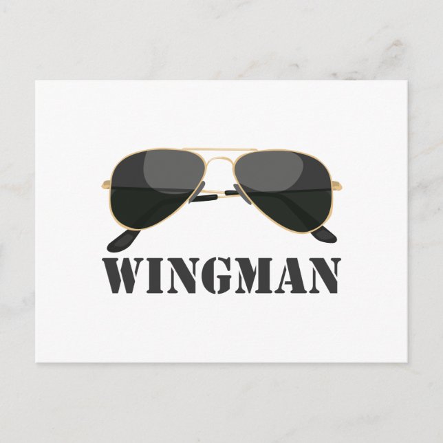 Carte Postale Wingman (Devant)