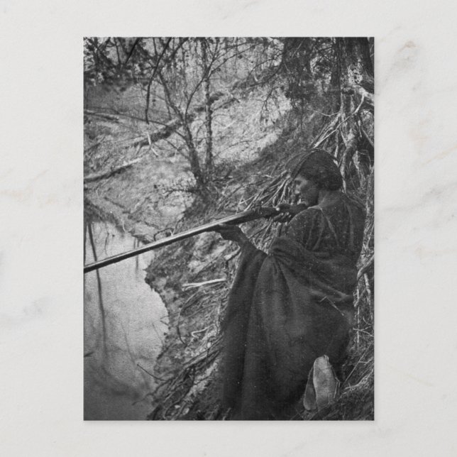 Carte Postale Winnebago Chef indien Chasse au canard Niveaux de  (Devant)