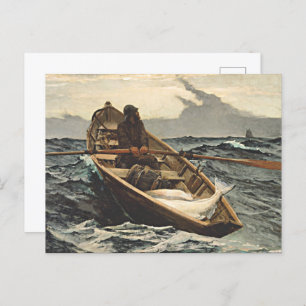 Carte Postale Winslow Homer - Avertissement sur le brouillard