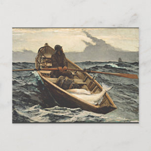 Carte Postale Winslow Homer - Avertissement sur le brouillard