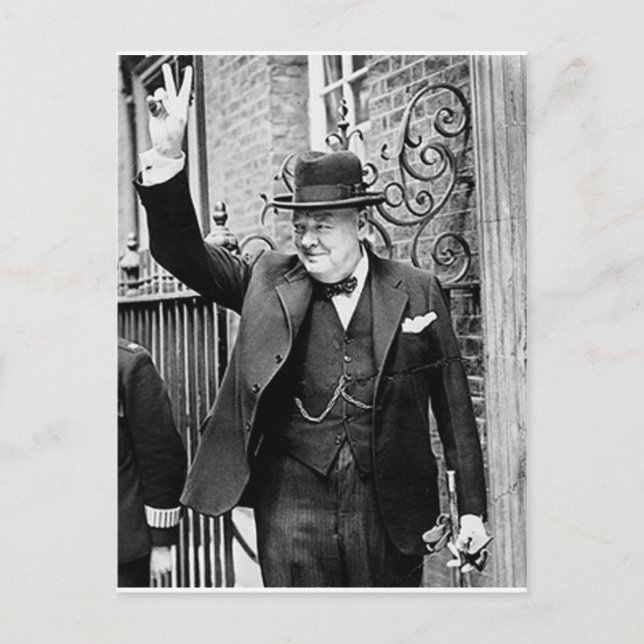 Carte Postale Winston Churchill (Devant)
