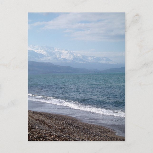 Carte postale Winter Beach (Devant)