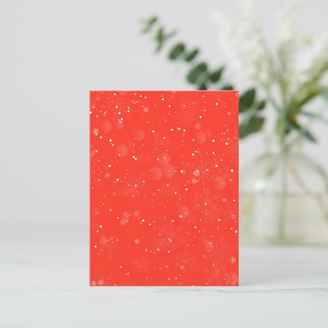 Carte Postale Winter Pattern 7 (Debout devant)