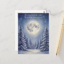 Winter Solstice Postcard